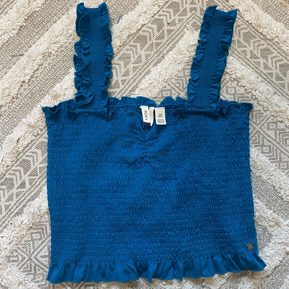 Roxy scrunch crop tank, size XL. - Picture 1 of 1